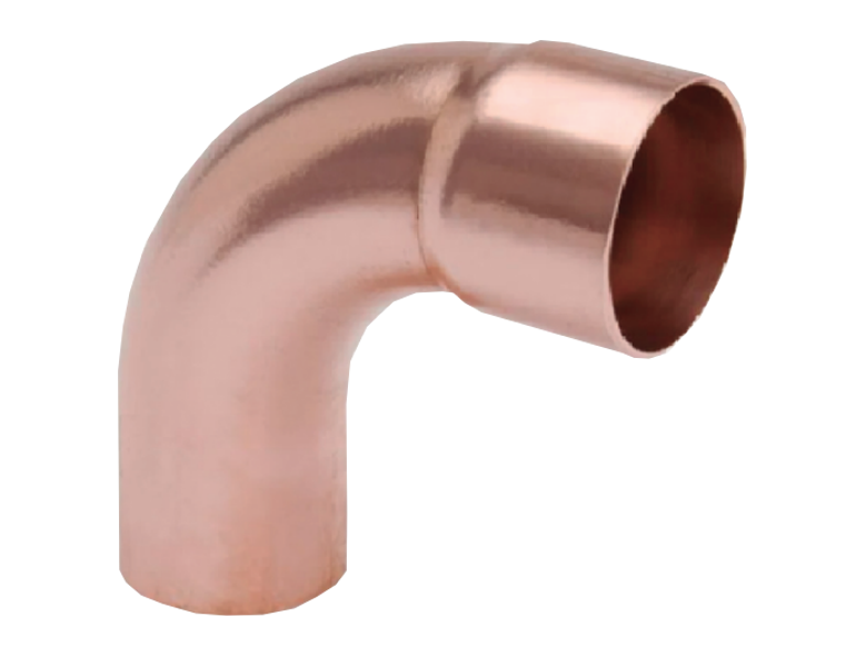 1/2" - 90° Long Radius Street Elbow - FTG x C
