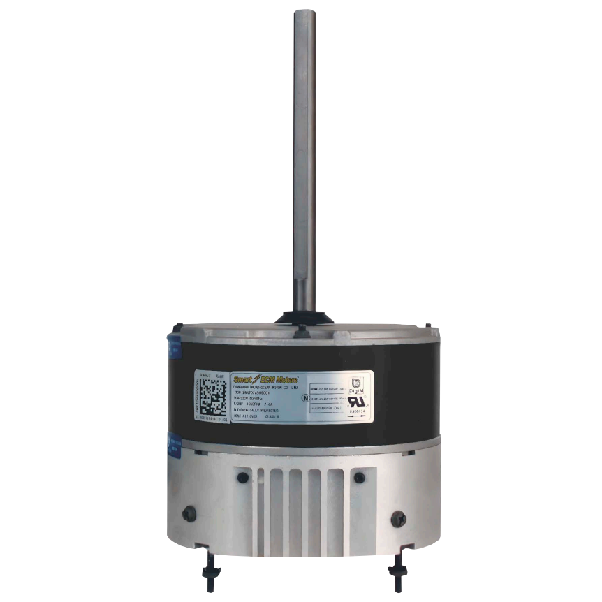 Condenser Fan Motor - 1/8–1/3 HP - 208/230V - 825/1075 RPM