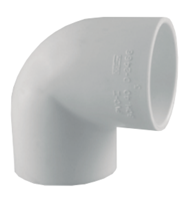 PVC Elbow – 3/4" 90° SxS SCH40 (406-007)
