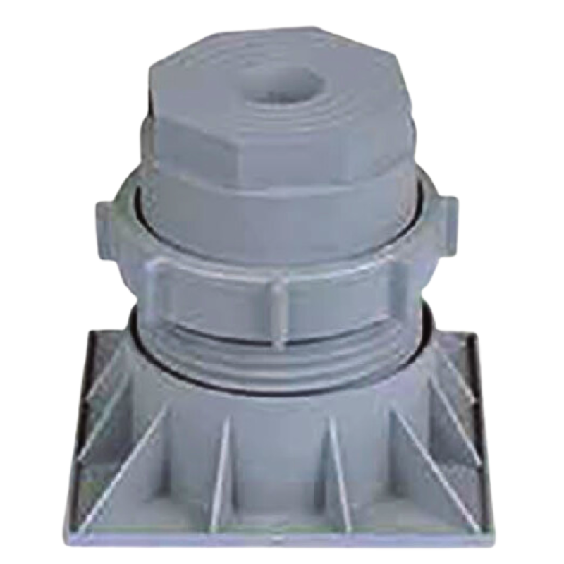 Heat Pump Risers - 4pc Adjustable 6" to 7-1/4"