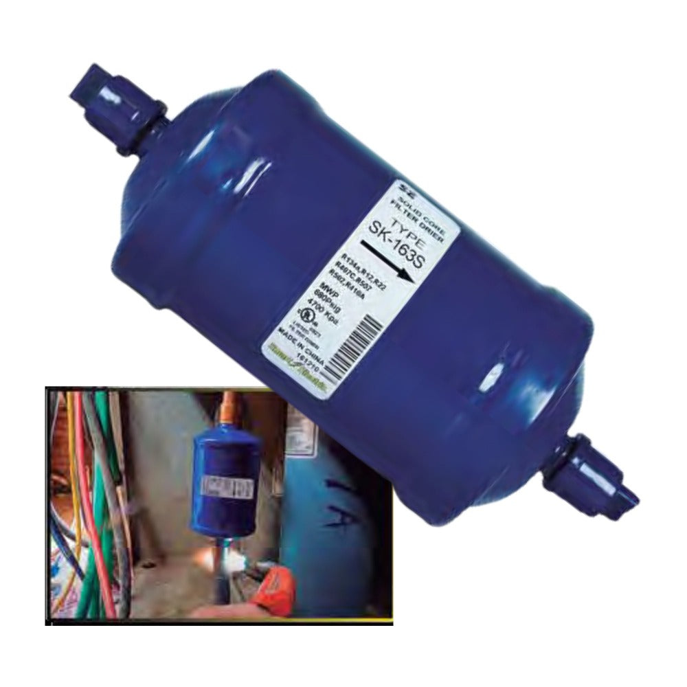 Liquid Line Filter Drier – SAE 1/4" Flare