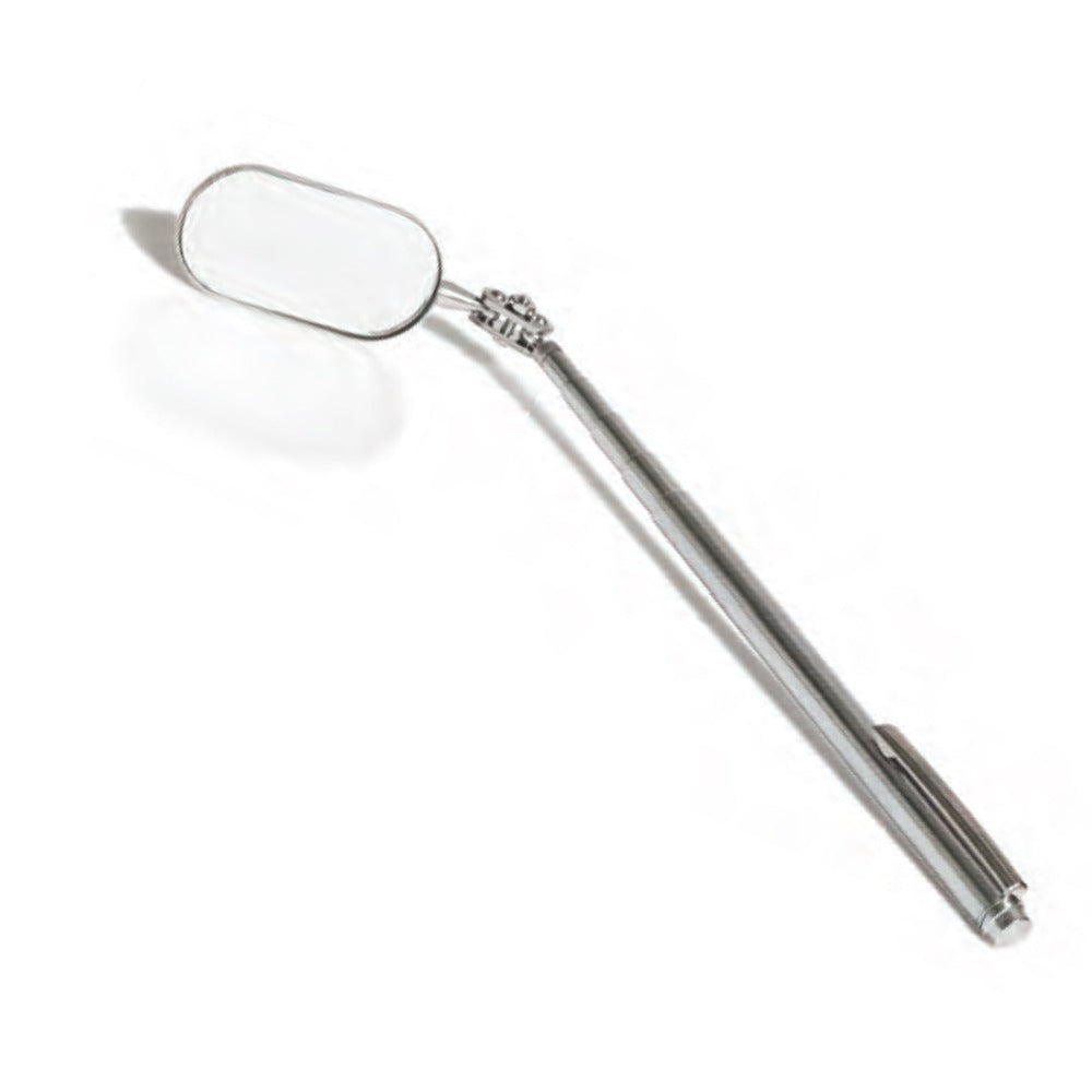 Espejo telescópico ovalado de 1" x 2" x 19"