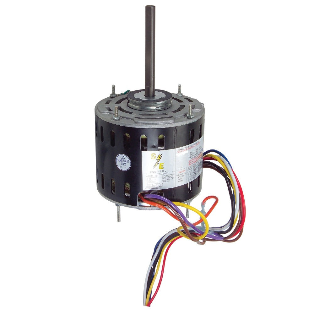 Multi-Horsepower Direct Drive Fan & Blower Motor – 1/4, 1/3, 1/2 HP, 115V, 1075 RPM