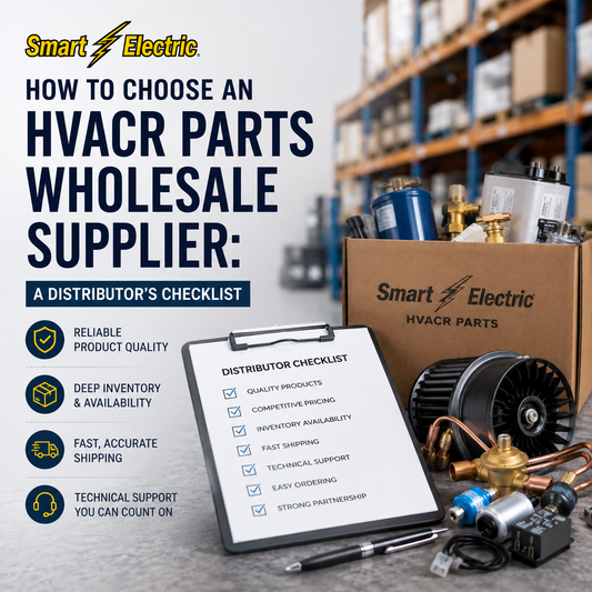 How to Choose an HVACR Parts Wholesale Supplier: A Distributor's Checklist