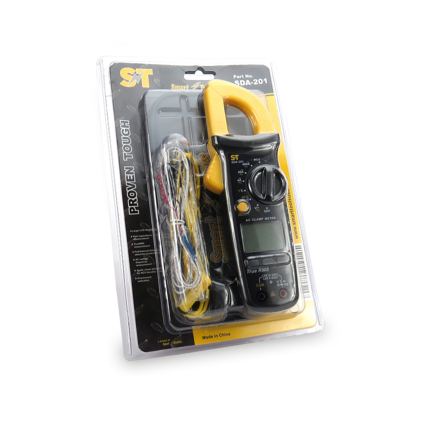 Digital AC Clamp Meter AC 2A-200A/20A-400A
