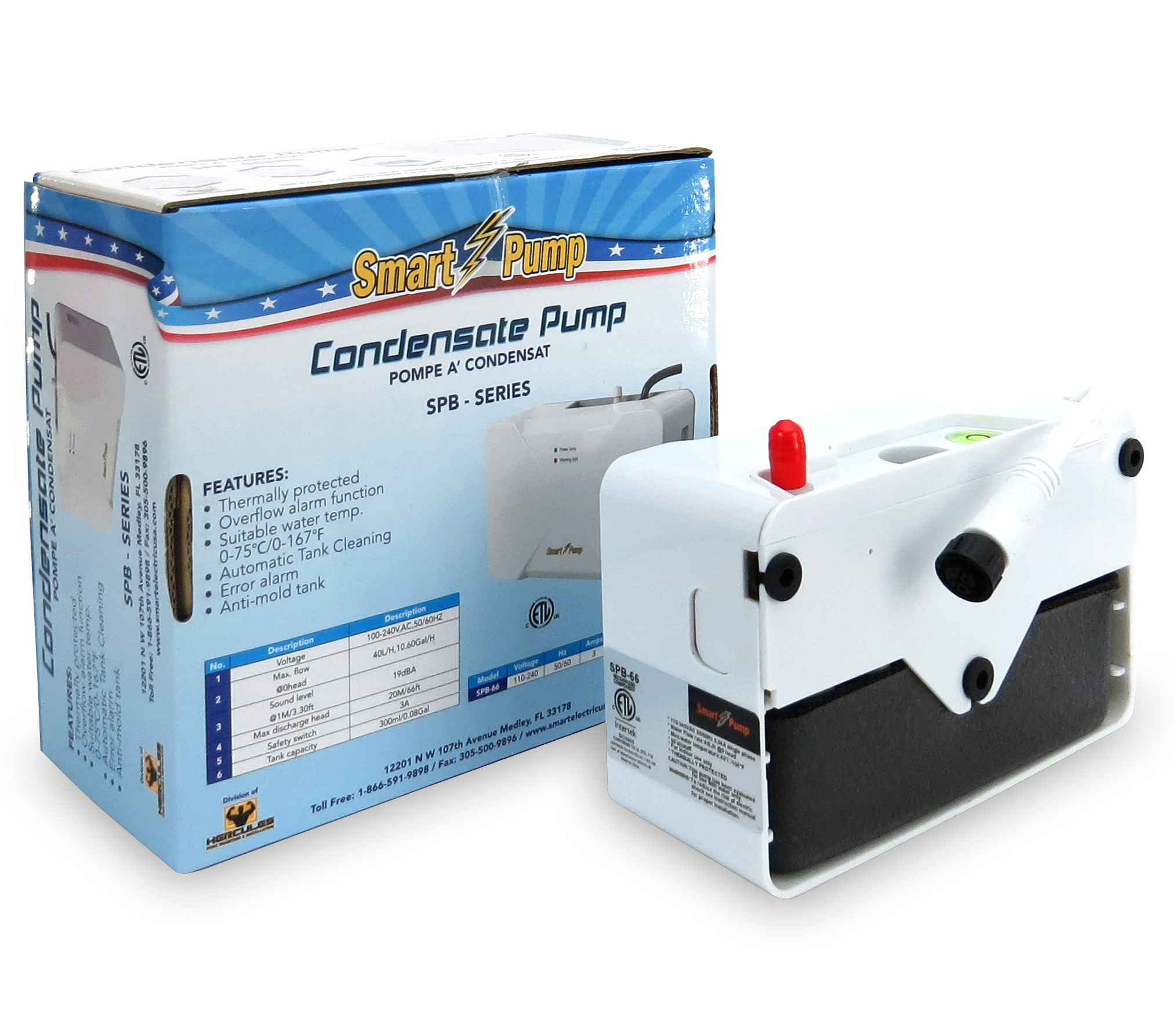 Mini Split Condensate Pump - SPB Series