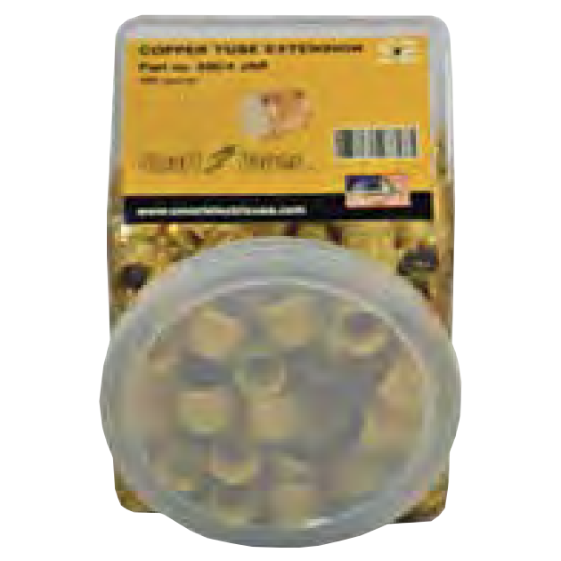 BOTE DE VÁLVULA DE ACCESO - TUBO DE EXTENSIÓN DE COBRE DE 3/16" DE X 2"