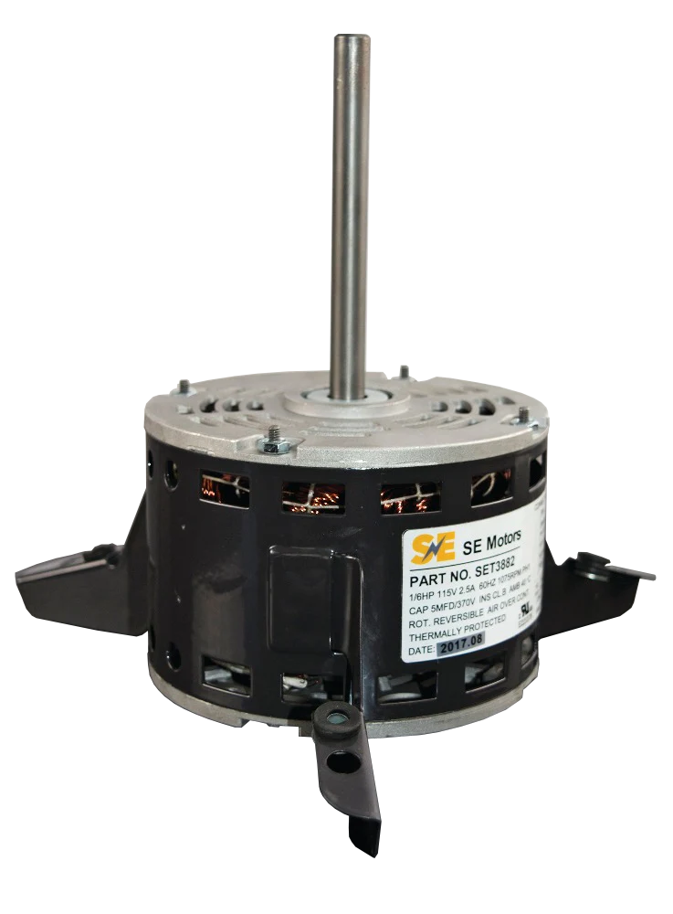 48 FRAME TORSION FLEX MOUNT BLOWER MOTOR -1/6HP,115V,60Hz,2.5A,1075RPM