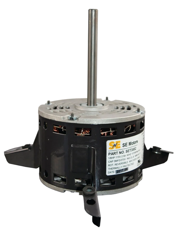 48 FRAME TORSION FLEX MOUNT BLOWER MOTOR -1/6HP,115V,60Hz,2.5A,1075RPM