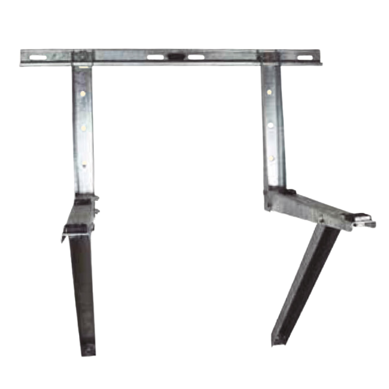 Soporte de pared para condensador resistente a huracanes - Carga máxima: 230 lb - Alto: 59,5 cm x Profundidad: 85,4 cm x Ancho: 45,7 cm 