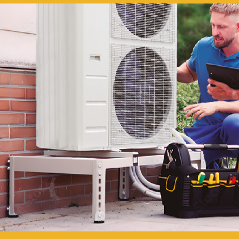 One Unit Stand - Max Load: 551LBS - L:17.7" x H:31.5" x D:11.80"