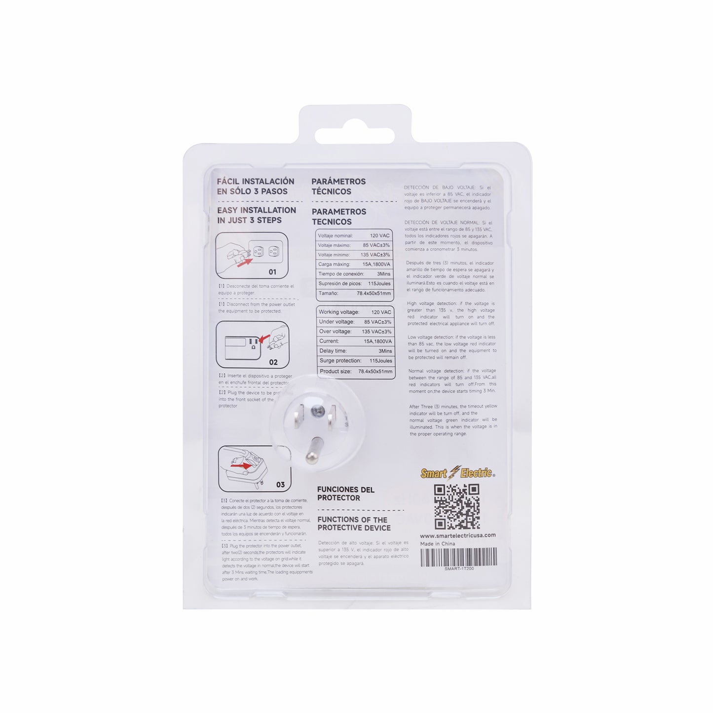 DISPOSITIVO DE PROTECCIÓN CONTRA SOBRETENSIONES, UL TIPO 1, SPD, DISC: 10KA, PTMOV, SCCR: 200KA