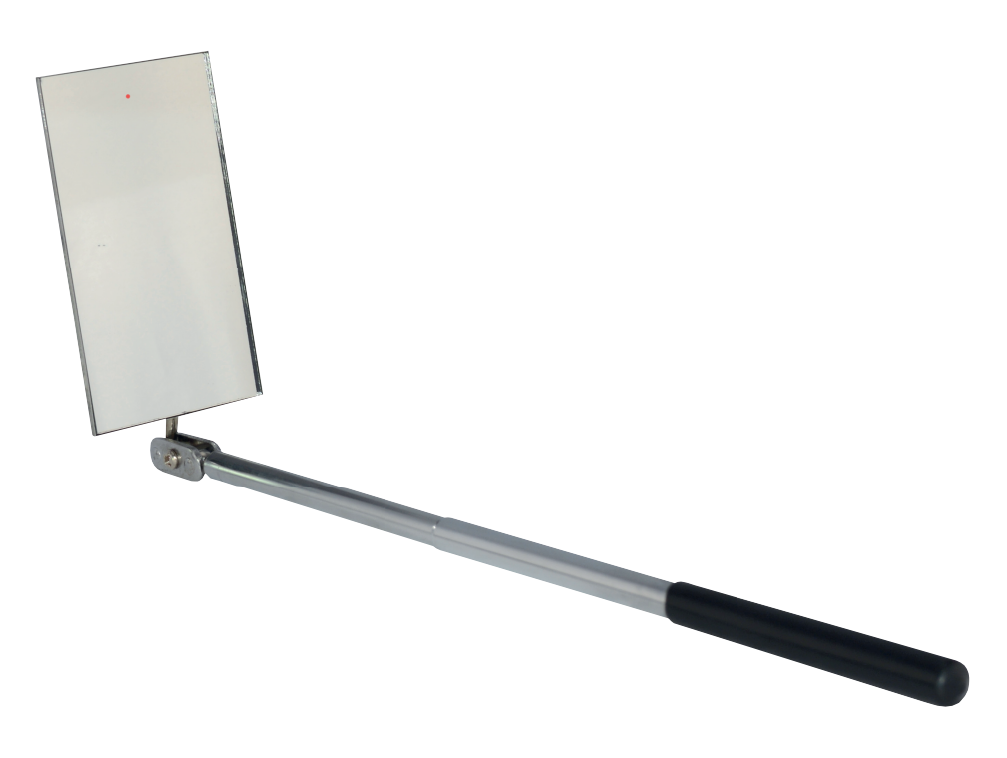 Espejo telescópico rectangular de 2-1/8" x 3-1/2" x 16-1/2" 