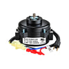 Smart Electric SCM5411CW AC motor with clockwise rotation, 110–240V, 4–30W, IP67 protection, threaded shaft, mounting bolts, and electrical connectors.