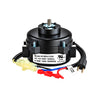 Smart Electric SCM5411DW AC motor, 110–240V, 4–30W, IP67 protection, featuring a black cylindrical housing, threaded shaft, mounting hardware, and electrical wiring connectors.