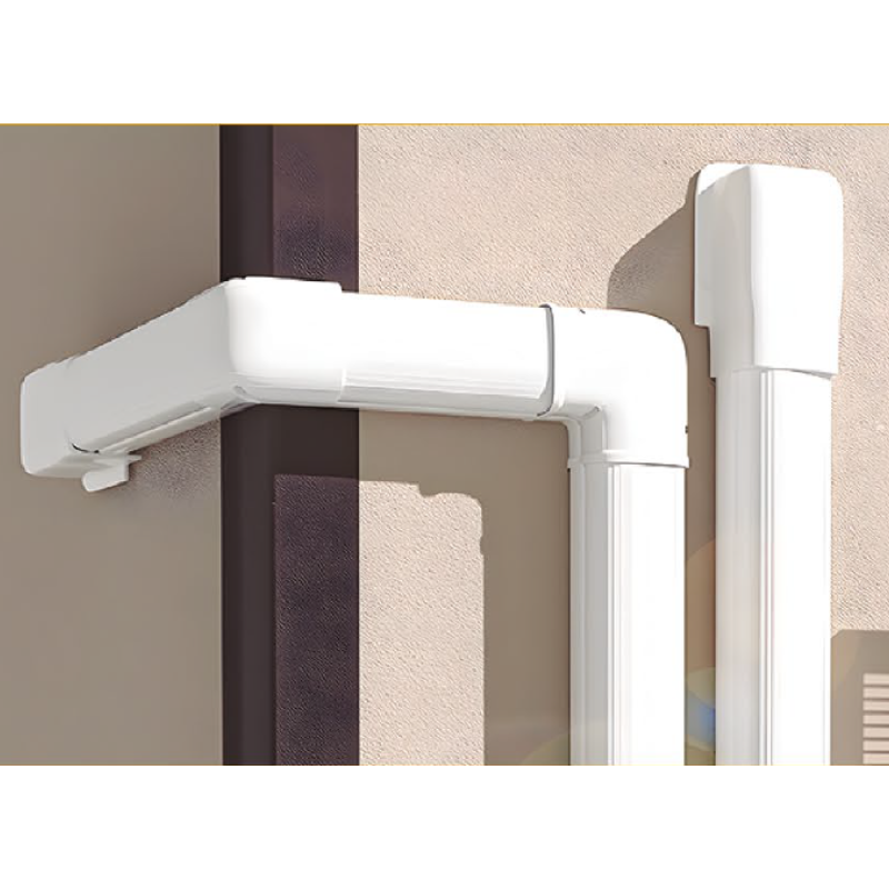 Wall Cover/Inlet - (I)W:4.41" x H:3.32" x L:9.65" x (O)W:7.36"