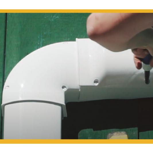 Universal Elbow/Vertical - H:2-9/16" x W:2-9/16" x L:4-3/4"