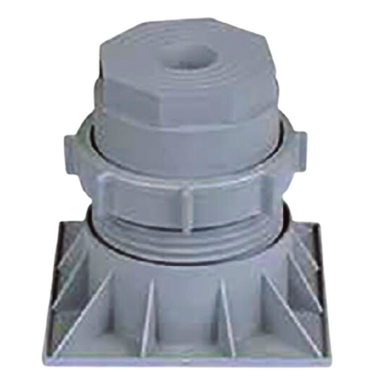 Heat Pump Risers - 4pc - Adj 6" to 7-1/4"