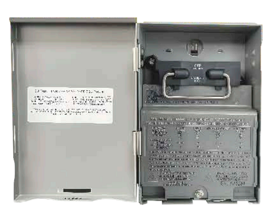 30 AMP Fused Side Door Open Disconnect