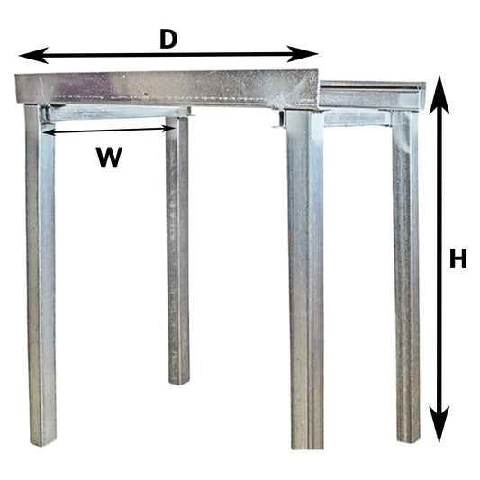 Air Handler Stand - W:16-26" x H:18" x D:26"