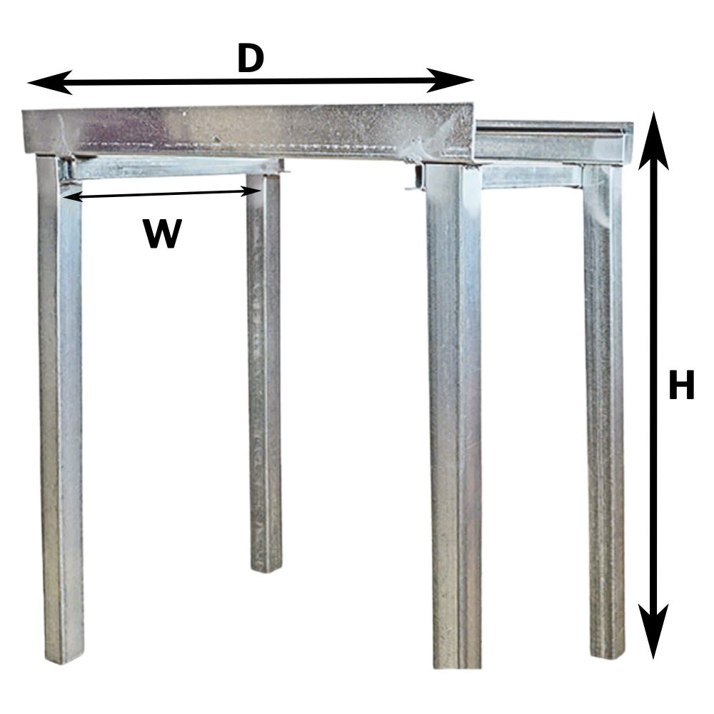 Air Handler Stand - W:16-26" x H:24" x D:26"