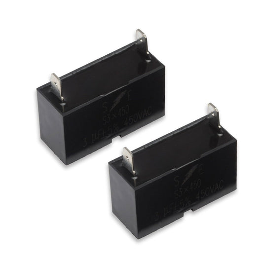 2 μF mfd. 250-450V SQUARE CAPACITOR