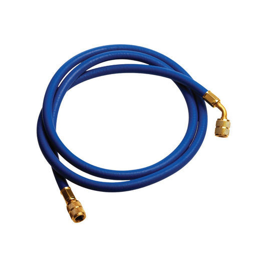 36" Blue Charging Hose with Anti-Blow Back Fitting