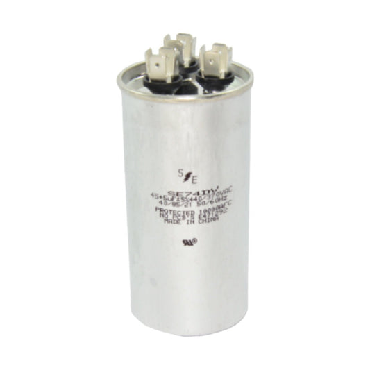 60+5 µF 370/440V Dual Round Capacitor