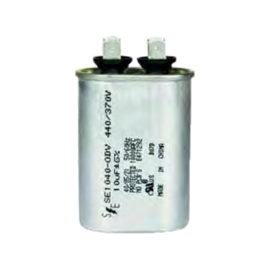80+10 µF 370/440V Dual Oval Capacitor