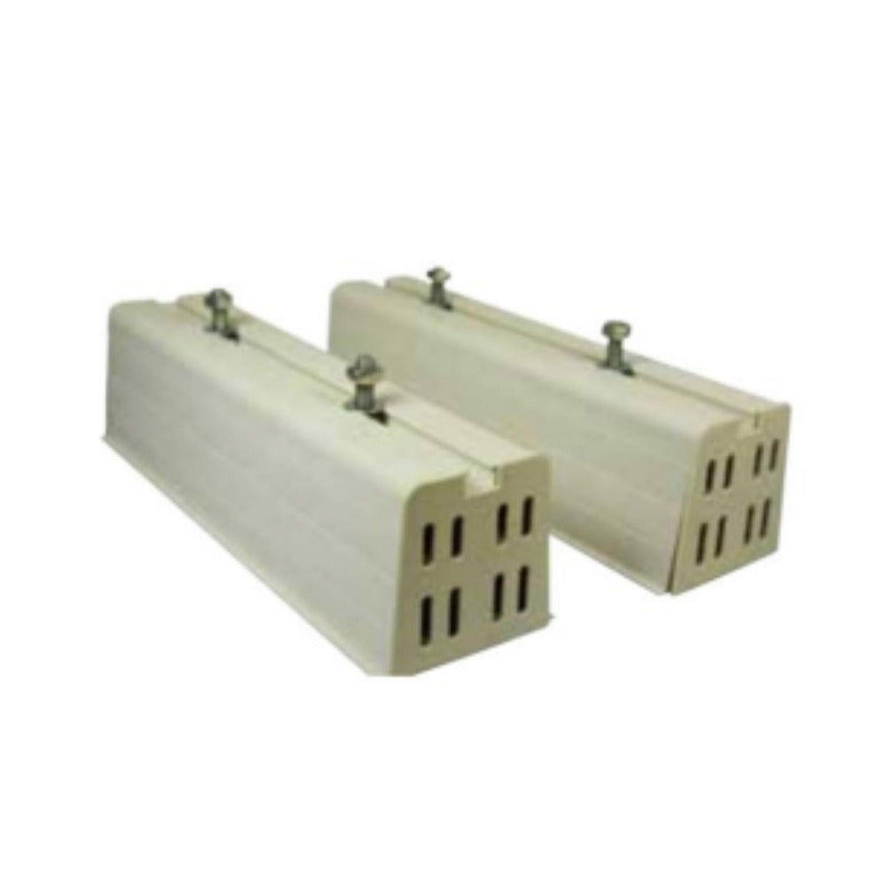 Polymer Risers with Mounting Channel - 485 lbs.