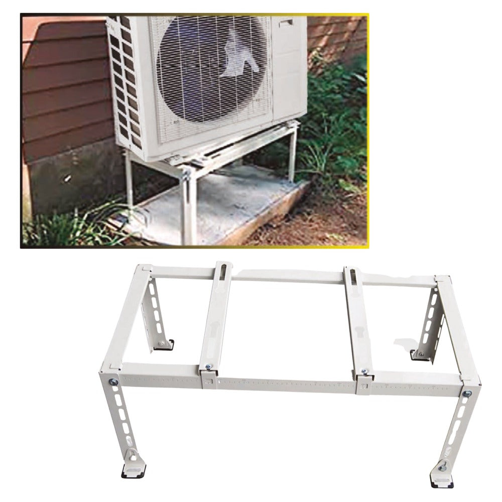 Soporte de una unidad - Carga máxima: 551 lb - Largo: 21,65" x Alto: 35,4" x Profundidad: 11,80" 