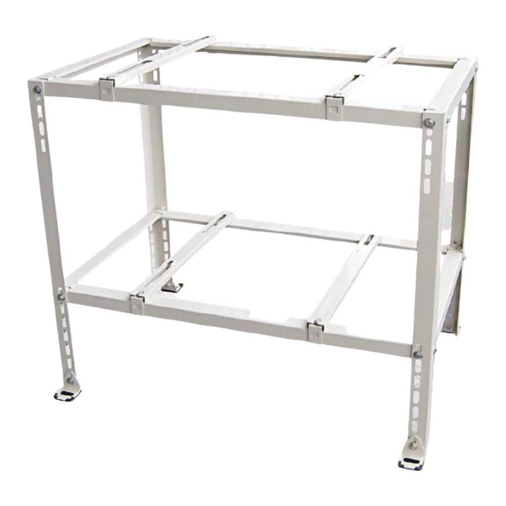 Two Condensing Unit Stand - Max Load: 440LBS - L:31-7/16" x H: 47-1/4" x D:19-11/16"