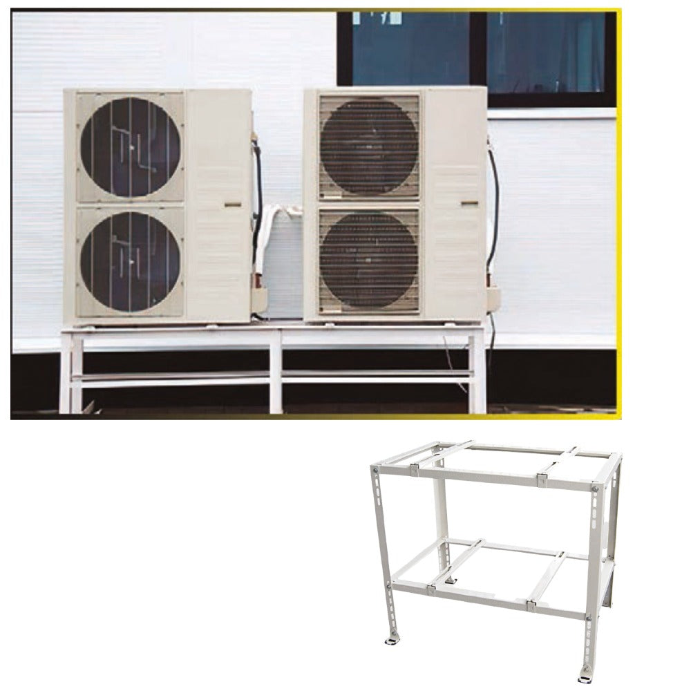 Two Condensing Unit Stand - W:35-7/16" x D: 47-1/4" x H:19-11/16"