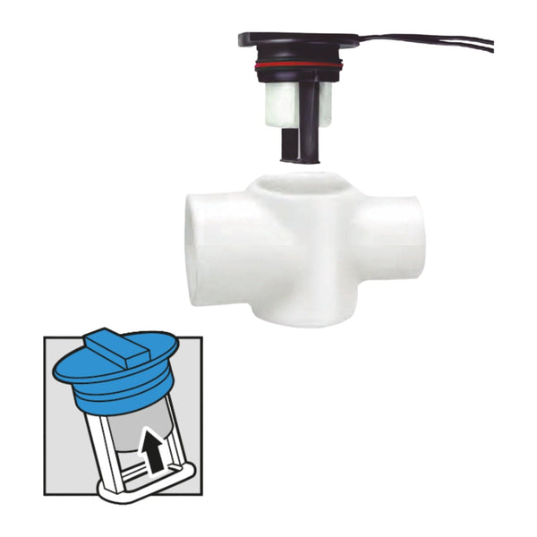 Standard Tee and Elbow, 3/4 Adapter and Plug Sealed Switch with 6ft of 18AWG Lead Wire