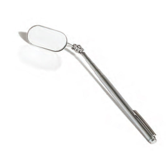 1" x 2" x 19" Oval Telescopic Mirror