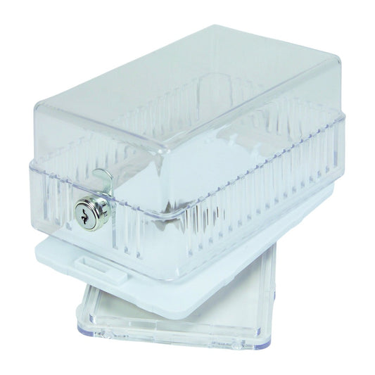 T-Stat Guard Clear Plastic - 5-3/4"x3-1/2"x2-3/4"