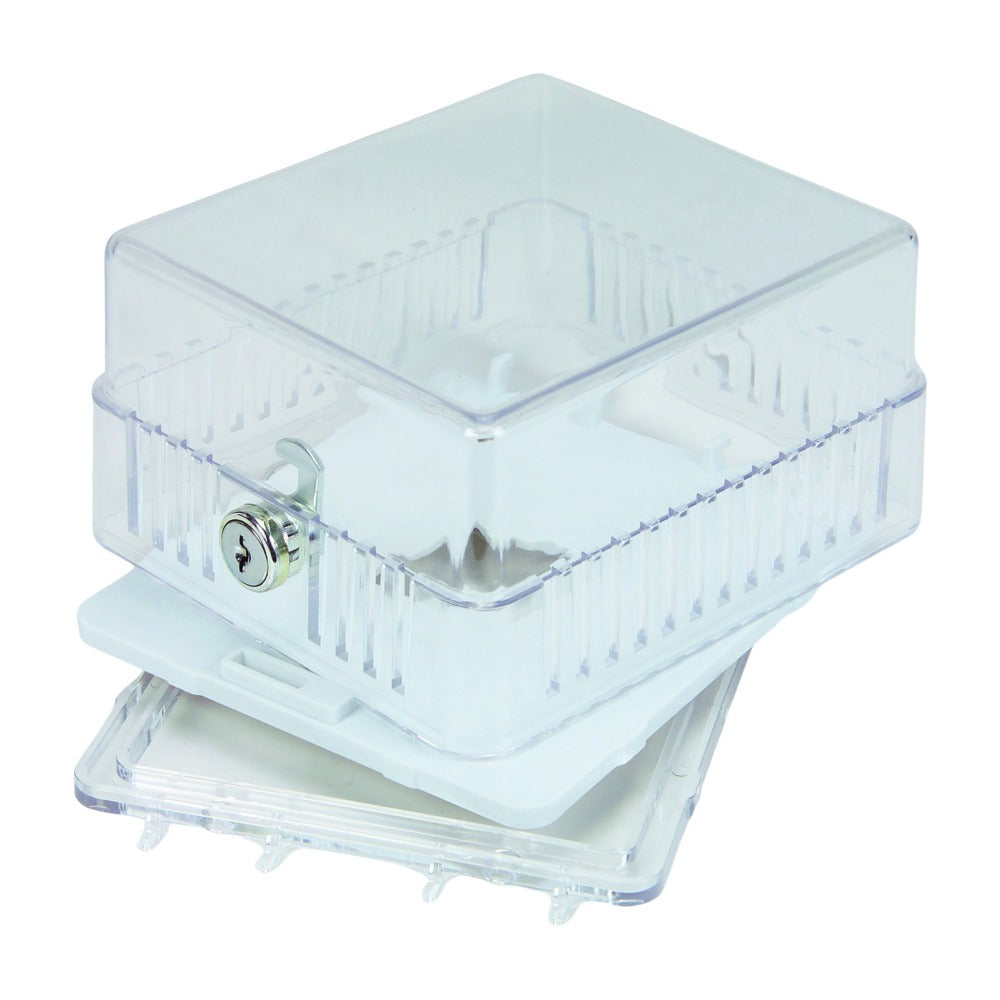 T-Stat Guard Clear Plastic - 4-3/4"x4-1/4"x2-3/4"