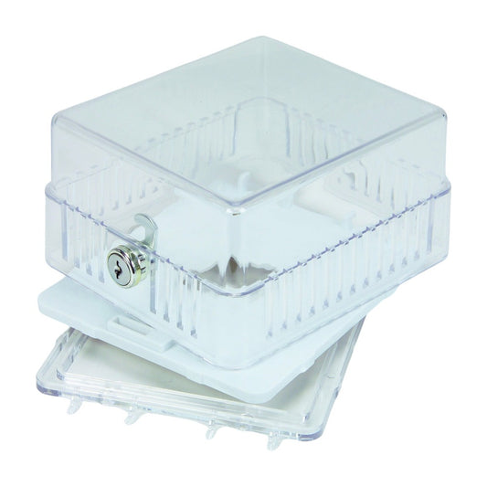 T-Stat Guard Clear Plastic - 4-3/4"x4-1/4"x2-3/4"