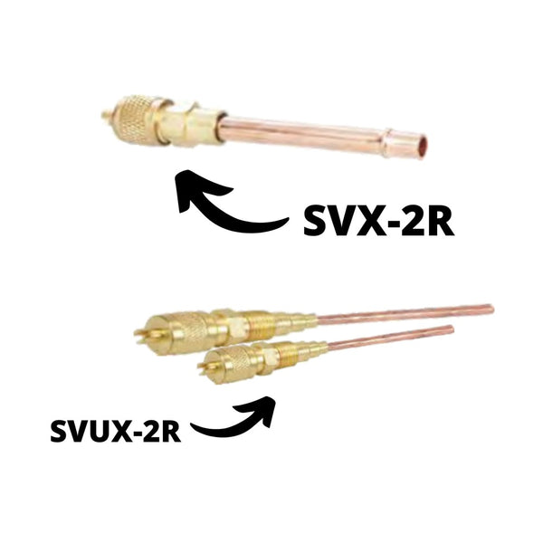 1/8" MPT-3/16",1/4",5/16"ESCALONES-1/8" x 2" EXTENSIÓN DE COBRE